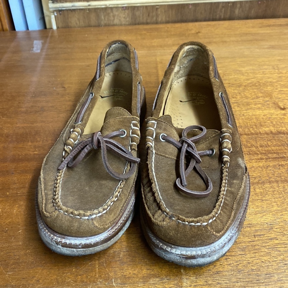 J Crew Camden crepe-sole slip-ons in English suede
Item BE386 - Picture 2 of 9